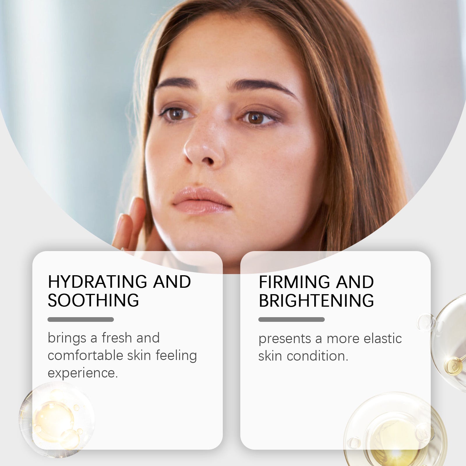 EELHOE Moisturizing Skincare Roller Set – Hydrating & Firming Serum for Fine Line Reduction and Daily Care
