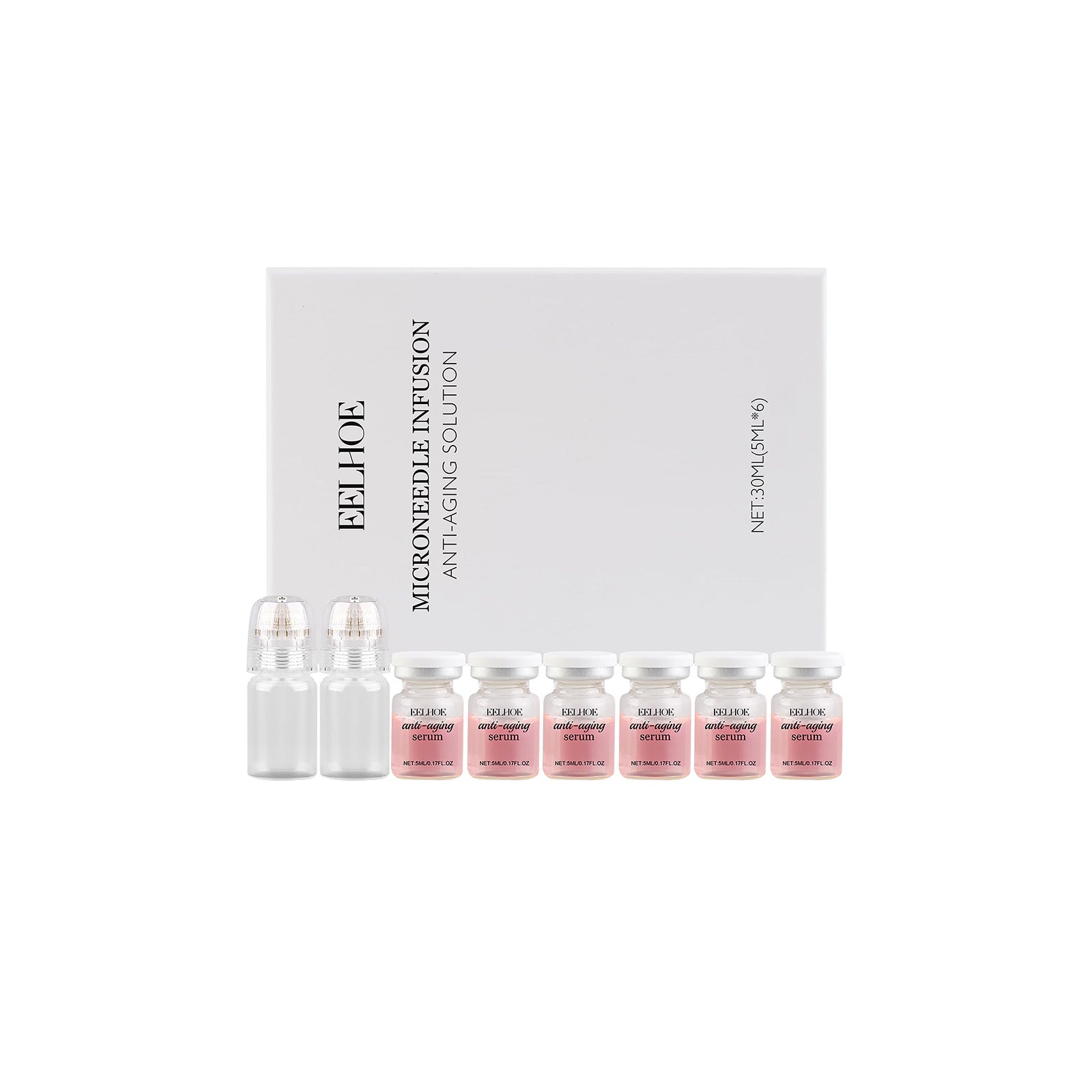 EELHOE Moisturizing Skincare Roller Set – Hydrating & Firming Serum for Fine Line Reduction and Daily Care